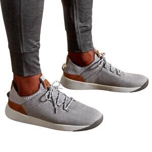 Olukai Nanea Li Sneakers Mesh Lace Up Low Top Versatile Athleisure Gray US 10